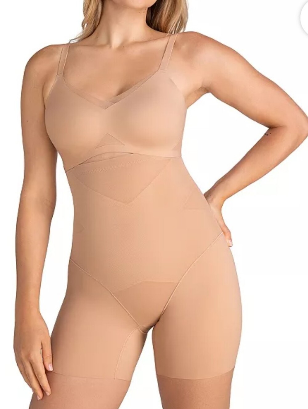 @ HONEY LOVE SUPER POEER GIRL-SHORT COLOR IS SAND SIZE 2X